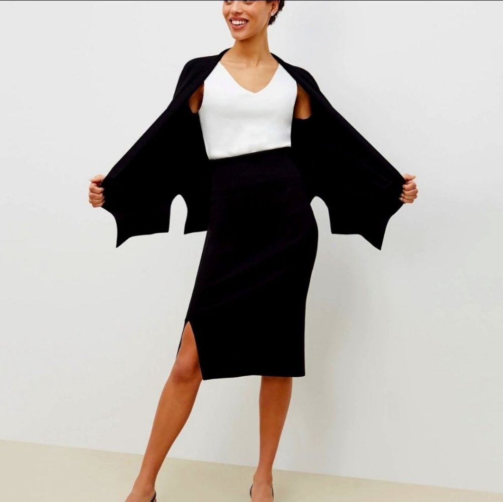 MM.Lafleur Harlem Skirt and Sant Ambroeus Jacket : Black : 1A(XL)